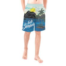 Load image into Gallery viewer, Summer Greetings Men&#39;s All Over Print Board Shorts