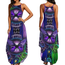 Load image into Gallery viewer, Purpleness Dreams DN Womens Elegant Sleeveless Party Dress