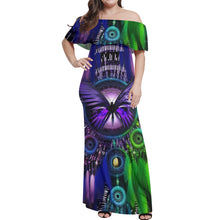 Load image into Gallery viewer, Dream Catcher PBG Womens Off-shoulder Long Dress