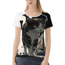 Load image into Gallery viewer, Alley Kitty Womens All-Over Print T shirt