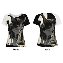 Load image into Gallery viewer, Alley Kitty Womens All-Over Print T shirt