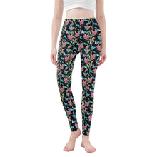 Load image into Gallery viewer, Leopards and plants design (BBG) Womens Leggings.