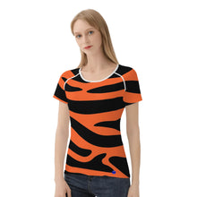 Load image into Gallery viewer, Tiger D Womens Print T shirt