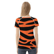 Load image into Gallery viewer, Tiger D Womens Print T shirt