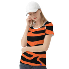 Load image into Gallery viewer, Tiger D Womens Print T shirt