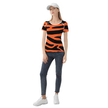 Load image into Gallery viewer, Tiger D Womens Print T shirt