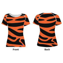 Load image into Gallery viewer, Tiger D Womens Print T shirt