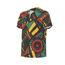 Load image into Gallery viewer, BHMC Print  Men&#39;s African Dashiki Shirt. (SPI)