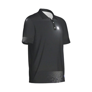 Moonlight on the water Print Men's Polo Collar Jersey. (SPI)