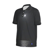 Load image into Gallery viewer, Moonlight on the water Print Men&#39;s Polo Collar Jersey. (SPI)