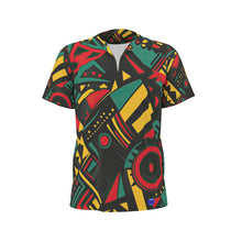 Load image into Gallery viewer, BHMC Print  Men&#39;s African Dashiki Shirt. (SPI)