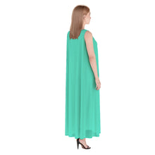 Load image into Gallery viewer, Turquoise Women&#39;s Dress | 115GMS Rayon