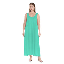 Load image into Gallery viewer, Turquoise Women&#39;s Dress | 115GMS Rayon