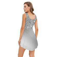 Load image into Gallery viewer, Silver Shades Women&#39;s Tank Top Dress