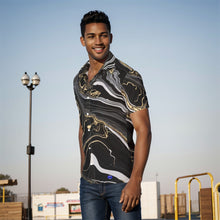 Load image into Gallery viewer, B and G Marble All-Over Print Men&#39;s Shirt. (SPI)