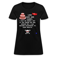 Load image into Gallery viewer, Like Cake And Candy (1) Women&#39;s T-Shirt - black