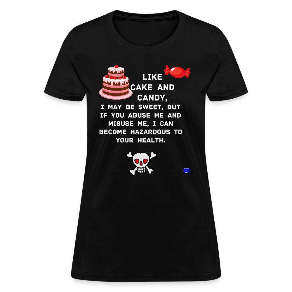 Like Cake And Candy (1) Women's T-Shirt - black