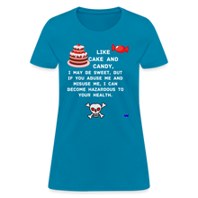 Load image into Gallery viewer, Like Cake And Candy (1) Women&#39;s T-Shirt - turquoise