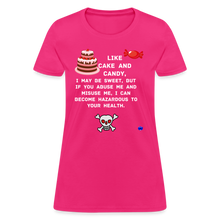 Load image into Gallery viewer, Like Cake And Candy (1) Women&#39;s T-Shirt - fuchsia