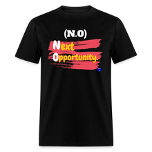 Load image into Gallery viewer, NO: Next Opportunity Men T-Shirt. - black