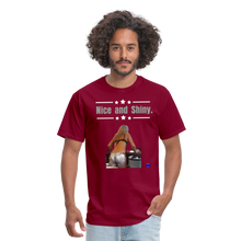 Load image into Gallery viewer, Nice and Shiny Men T-Shirt - burgundy