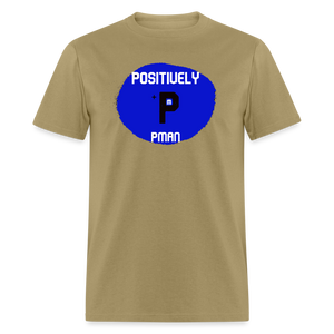 Positively P Man T-Shirt - khaki