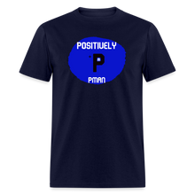 Load image into Gallery viewer, Positively P Man T-Shirt - navy