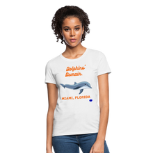 Load image into Gallery viewer, Dolhins&#39; Domain Women&#39;s T-Shirt - white