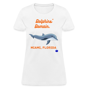 Dolhins' Domain Women's T-Shirt - white