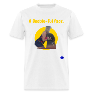 A Boobie-ful Face T-Shirt - white