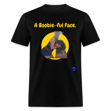 Load image into Gallery viewer, A Boobie-ful Face T-Shirt - black