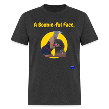 Load image into Gallery viewer, A Boobie-ful Face T-Shirt - heather black