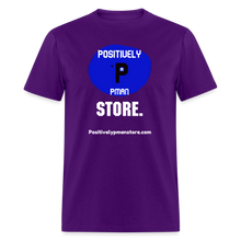 Load image into Gallery viewer, Positively P Man Store T-Shirt - purple