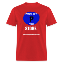 Load image into Gallery viewer, Positively P Man Store T-Shirt - red