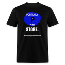 Load image into Gallery viewer, Positively P Man Store T-Shirt - black