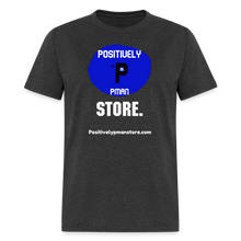 Load image into Gallery viewer, Positively P Man Store T-Shirt - heather black