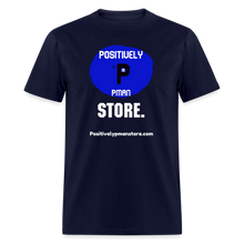 Load image into Gallery viewer, Positively P Man Store T-Shirt - navy