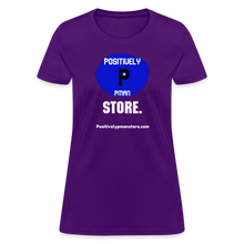 Load image into Gallery viewer, Positively P Man Store Women&#39;s T-Shirt - purple