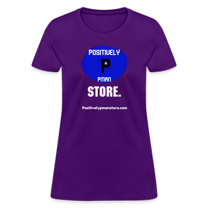 Positively P Man Store Women's T-Shirt - purple