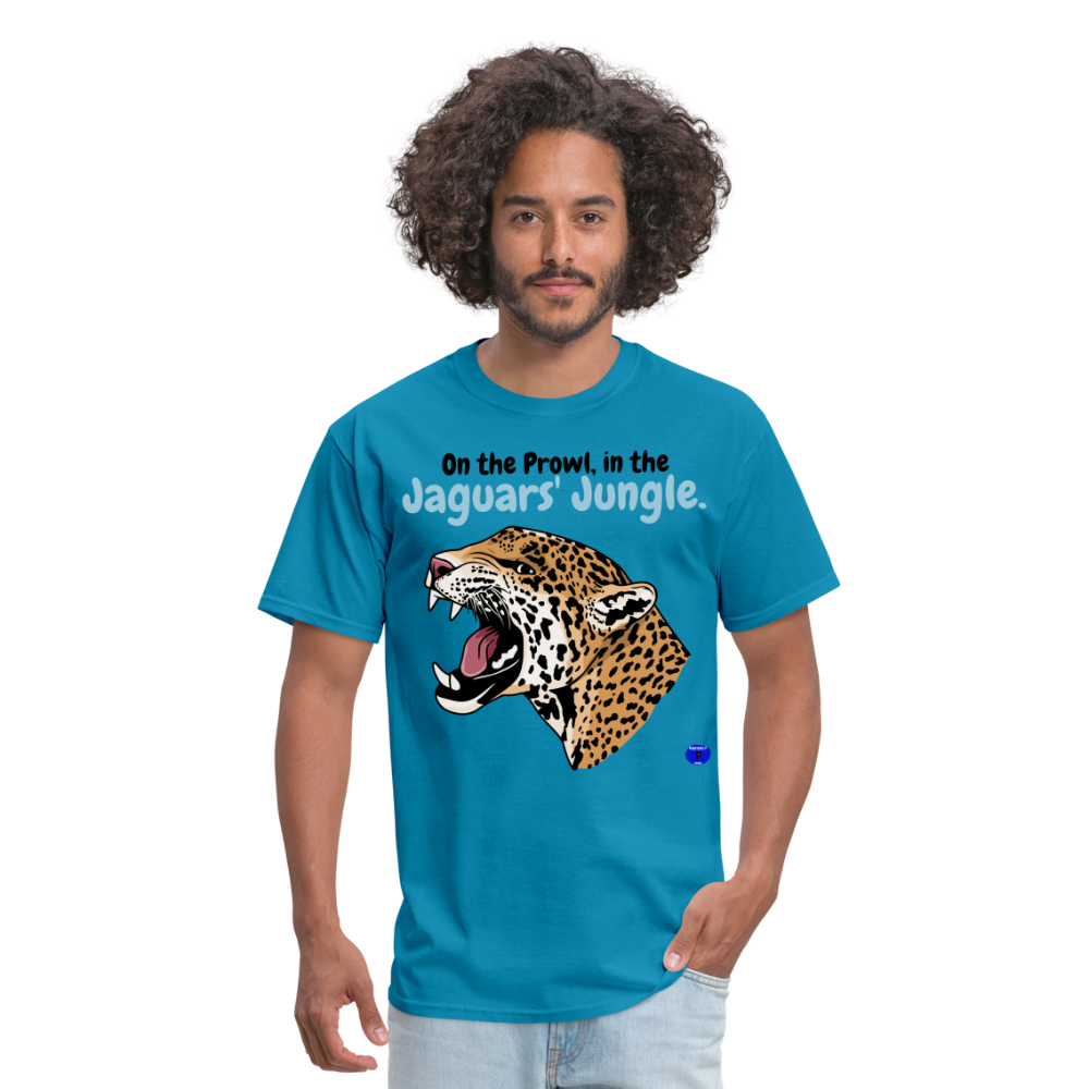 Jaguars Jungle T-Shirt - turquoise