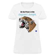 Load image into Gallery viewer, Jaguars Jungle Women&#39;s T-Shirt - white