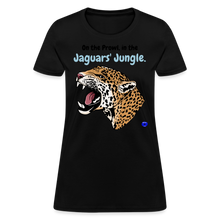 Load image into Gallery viewer, Jaguars Jungle Women&#39;s T-Shirt - black