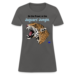 Jaguars Jungle Women's T-Shirt - charcoal