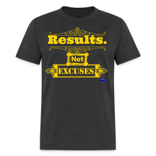 Load image into Gallery viewer, Results not Excuses T-Shirt - heather black