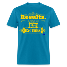 Load image into Gallery viewer, Results not Excuses T-Shirt - turquoise