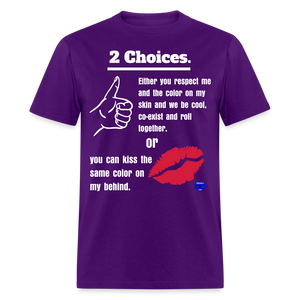 PPM's   2 Choices T-Shirt - purple