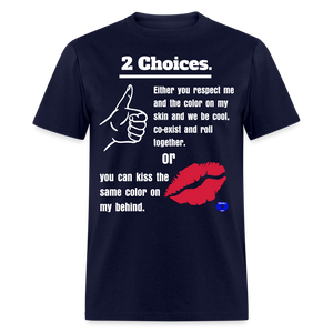 PPM's   2 Choices T-Shirt - navy