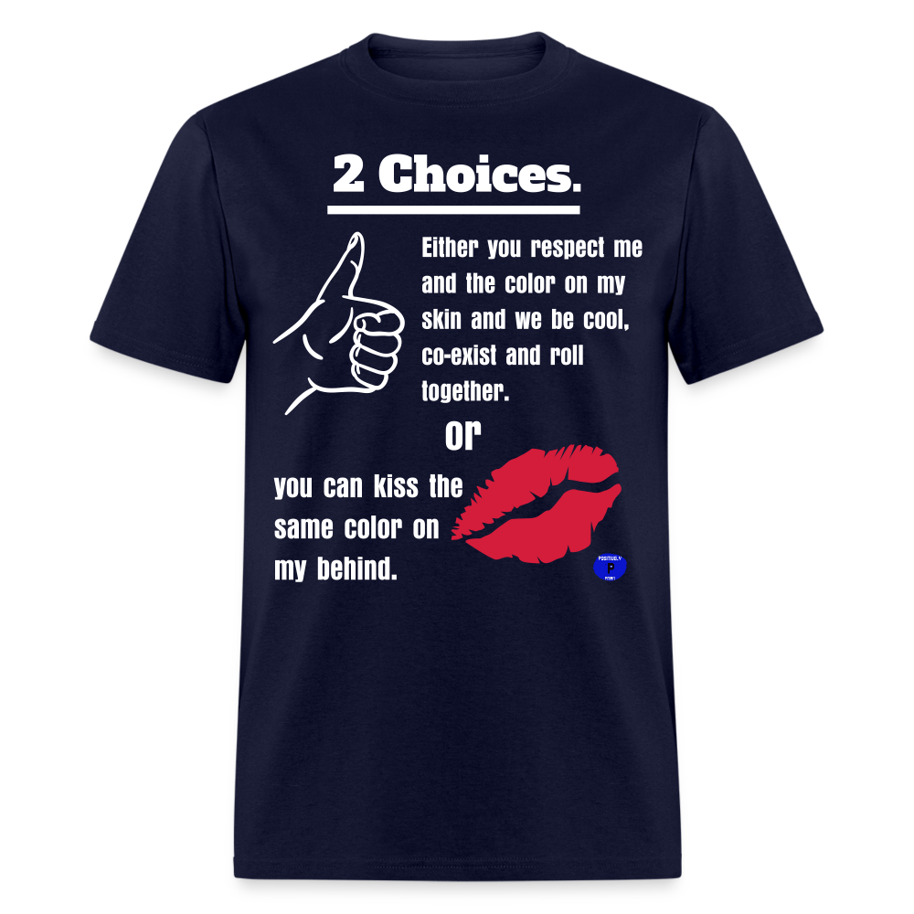 PPM's   2 Choices T-Shirt - navy