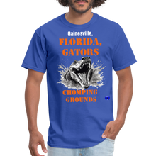 Load image into Gallery viewer, Gators Chomping Grounds T-Shirt - royal blue