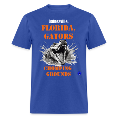 Gators Chomping Grounds T-Shirt - royal blue